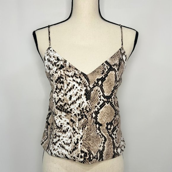 Superdown Jenna Backless Tank in Snake Size Medium - Picture 5 of 7